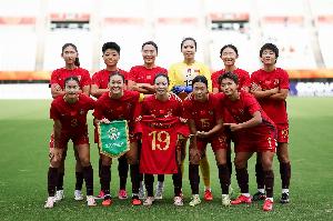 踢越南如此费劲!中国女足24射9正一球难进,90分钟被0-0逼平